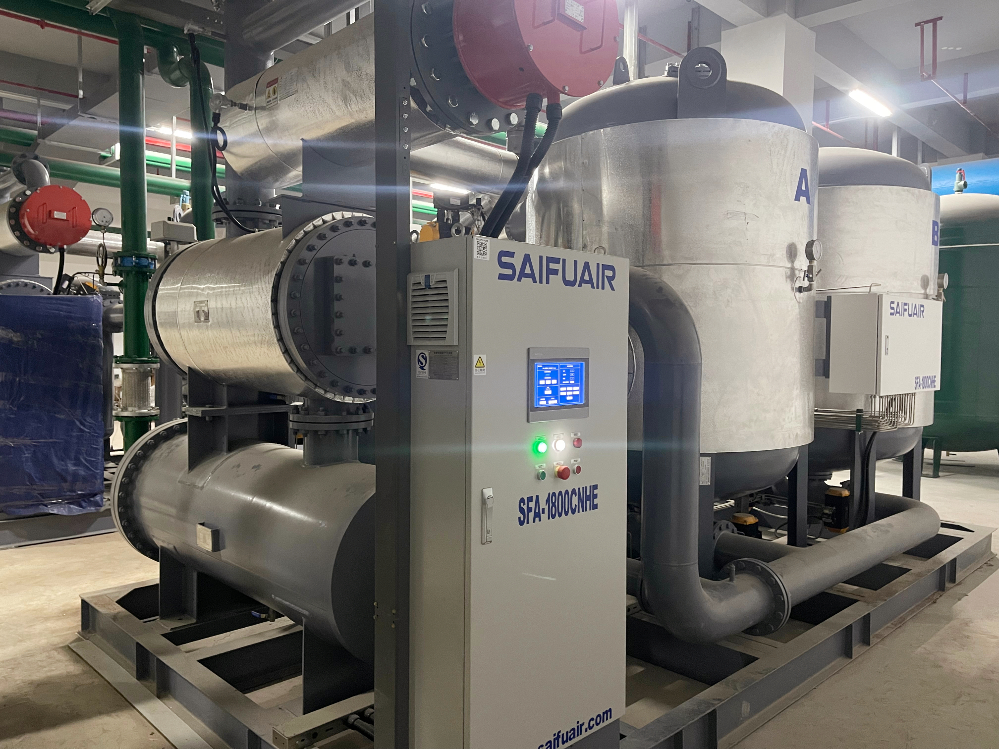 上海SAIFUAIR压缩热吸干机引领电子行业高质量发展