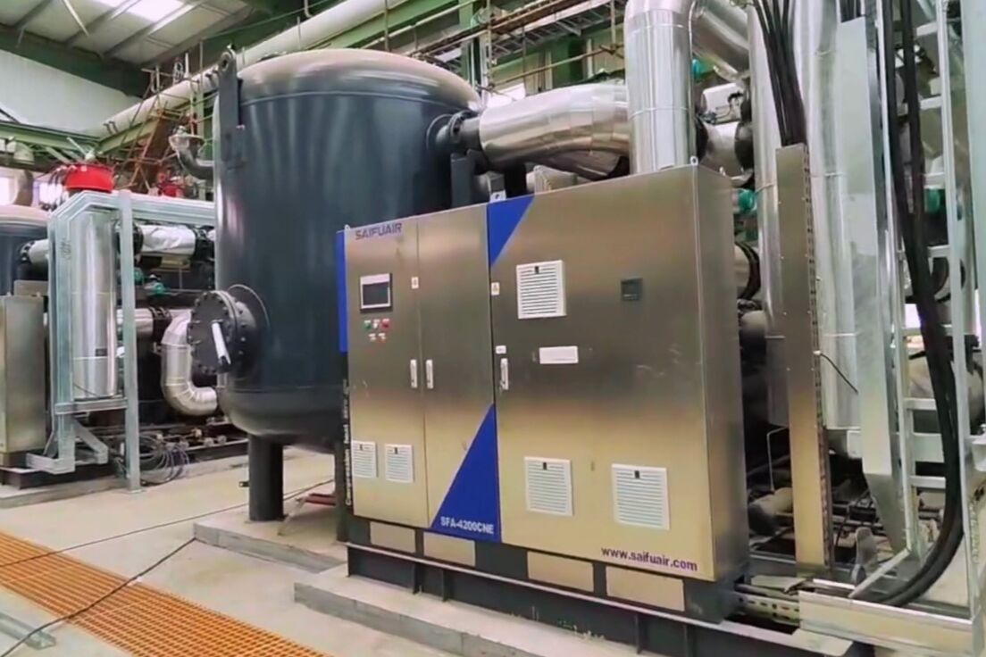上海420立方压缩热干燥机助力石化行业有效节能