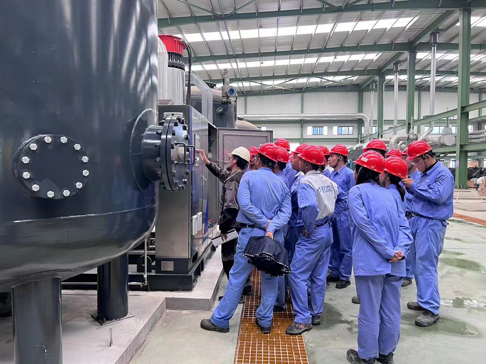 上海大连恒力石化420立方压缩热吸干机最新进展